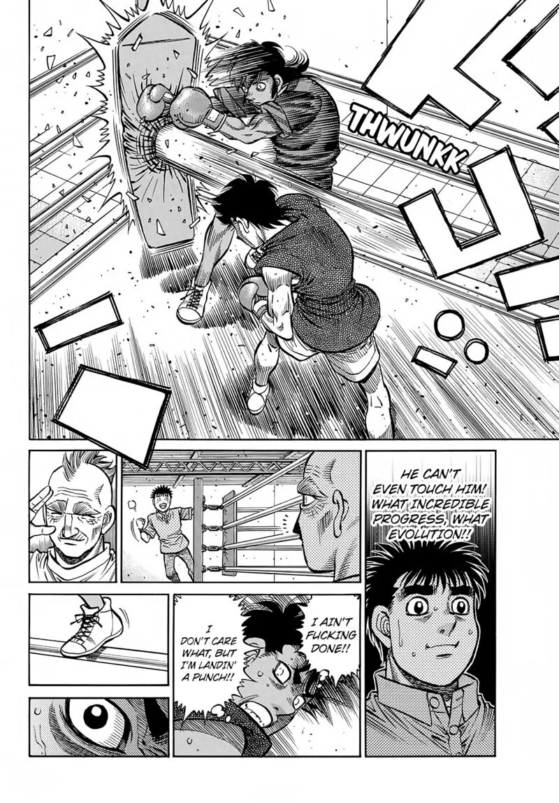 Hajime no Ippo Chapter 1383 page 14