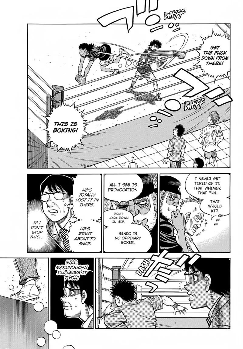 Hajime no Ippo Chapter 1383 page 11