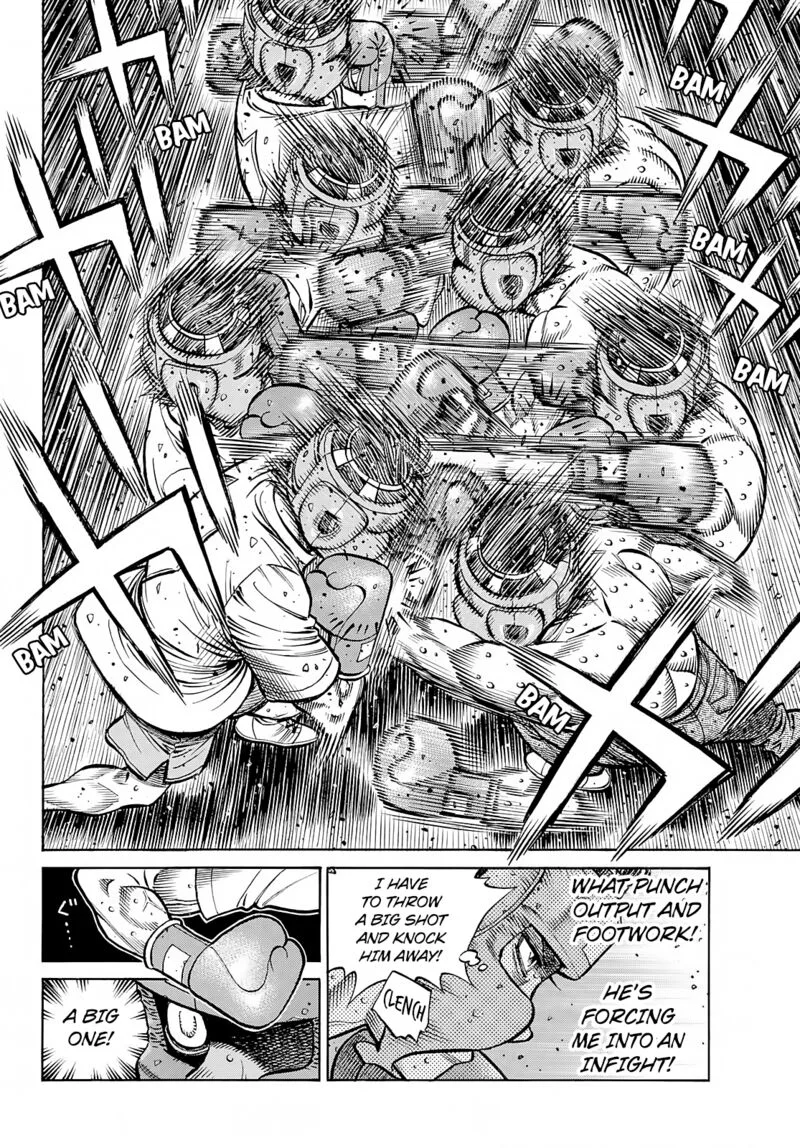 Hajime no Ippo Chapter 1385 page 4