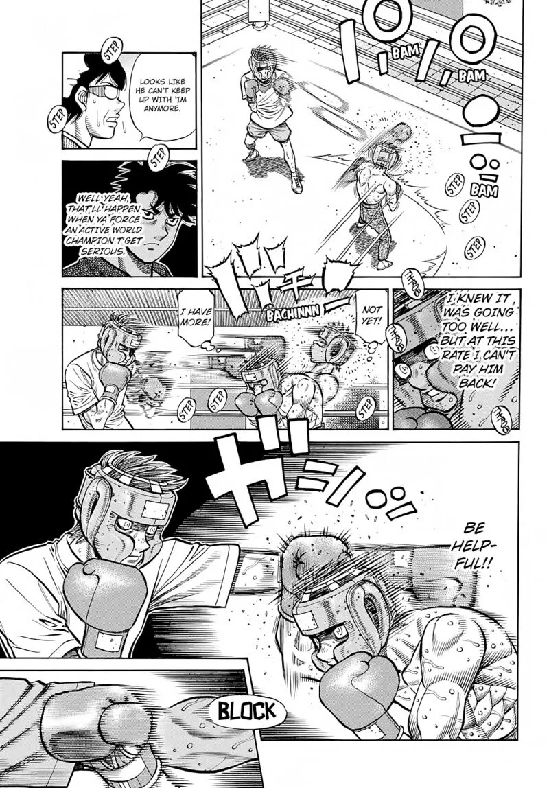 Hajime no Ippo Chapter 1385 page 9
