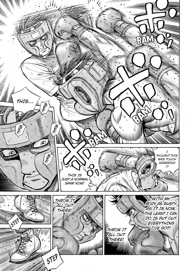 Hajime no Ippo Chapter 1385 page 3