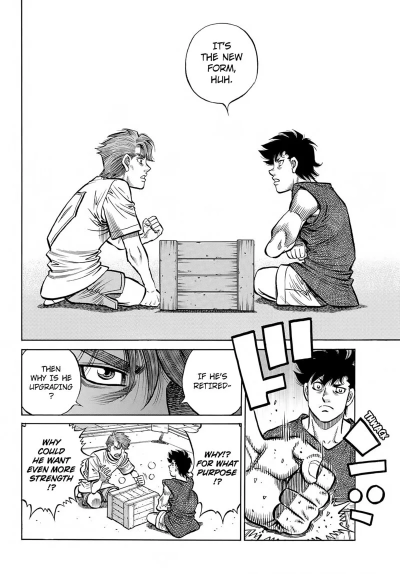 Hajime no Ippo Chapter 1386 page 6