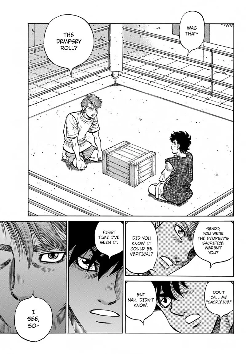 Hajime no Ippo Chapter 1386 page 5