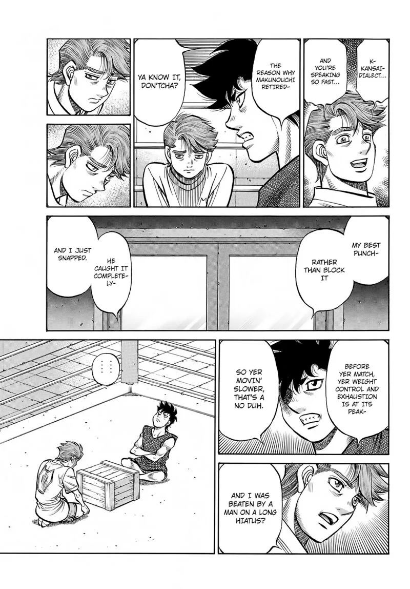 Hajime no Ippo Chapter 1386 page 3
