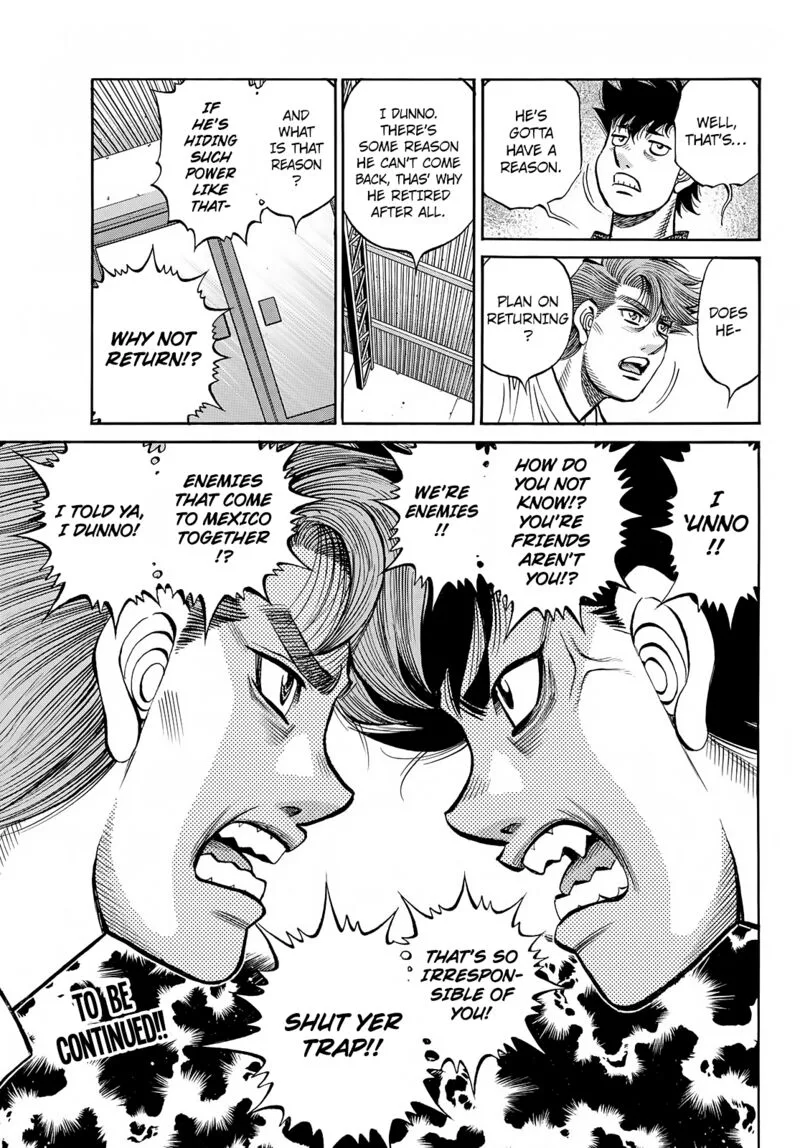 Hajime no Ippo Chapter 1386 page 7