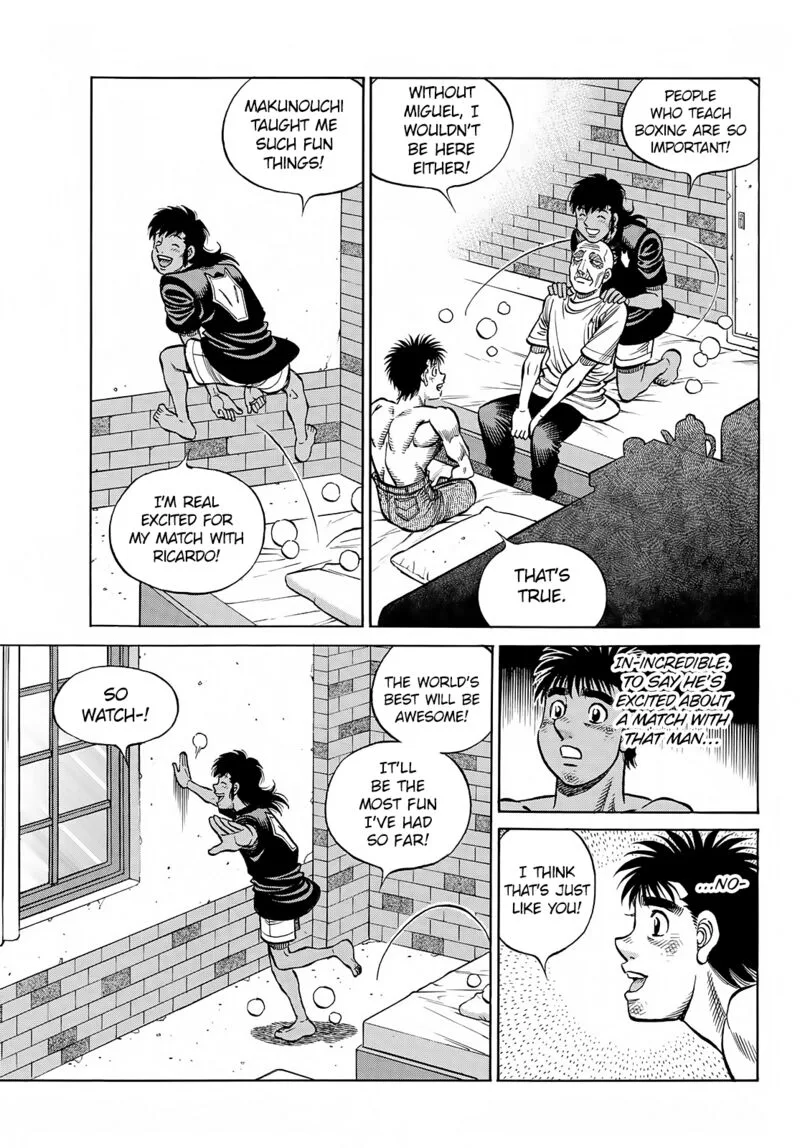 Hajime no Ippo Chapter 1387 page 11
