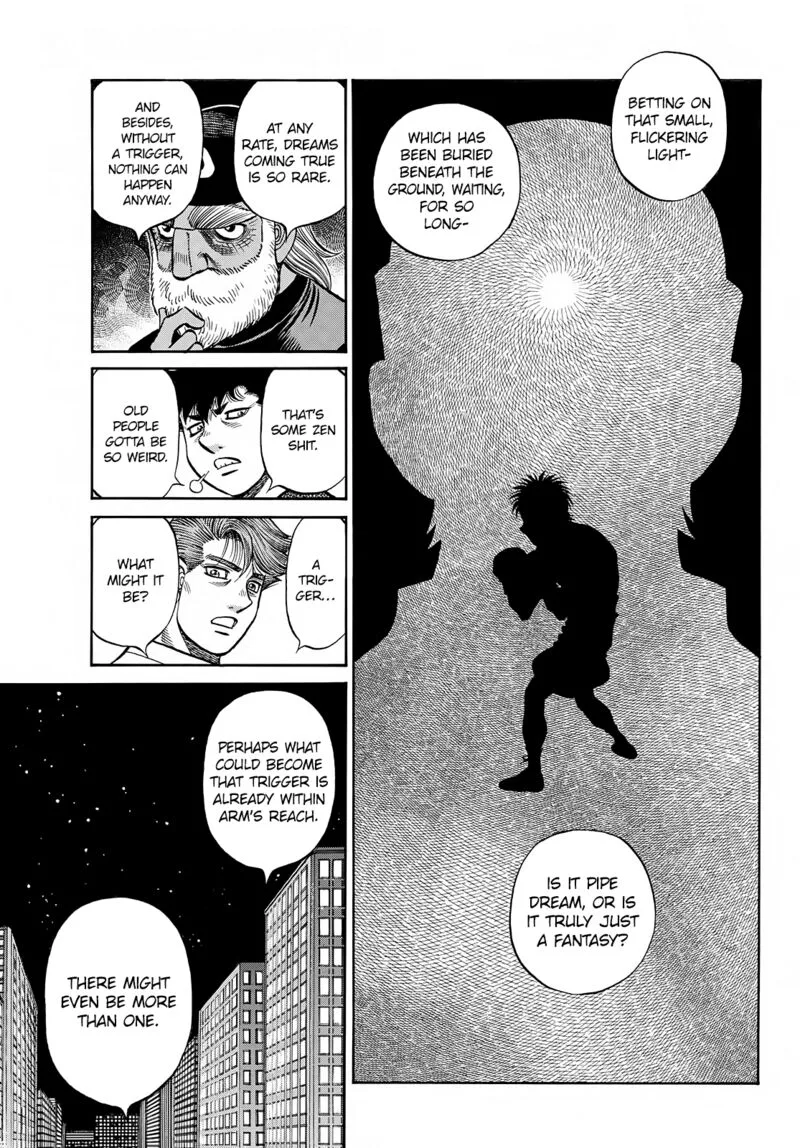 Hajime no Ippo Chapter 1387 page 3