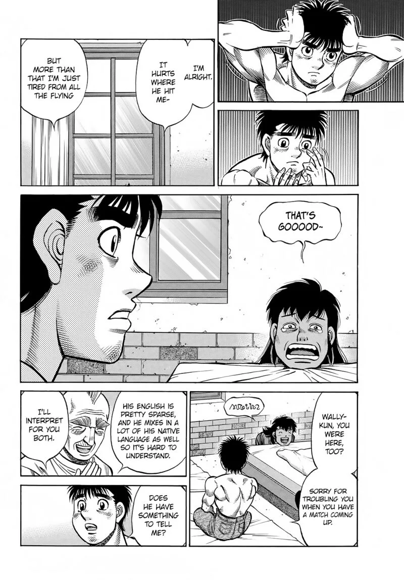 Hajime no Ippo Chapter 1387 page 8