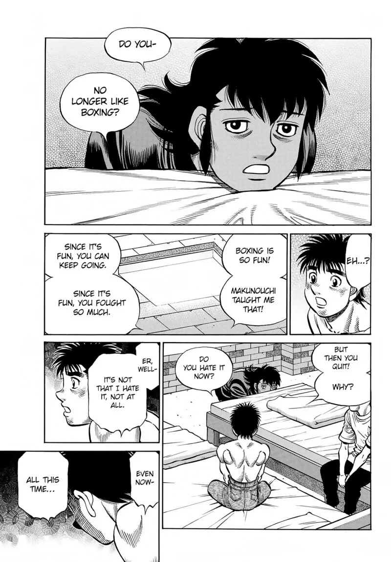 Hajime no Ippo Chapter 1387 page 9
