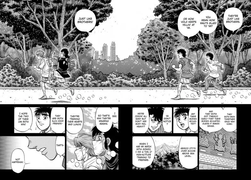 Hajime no Ippo Chapter 1388 page 6