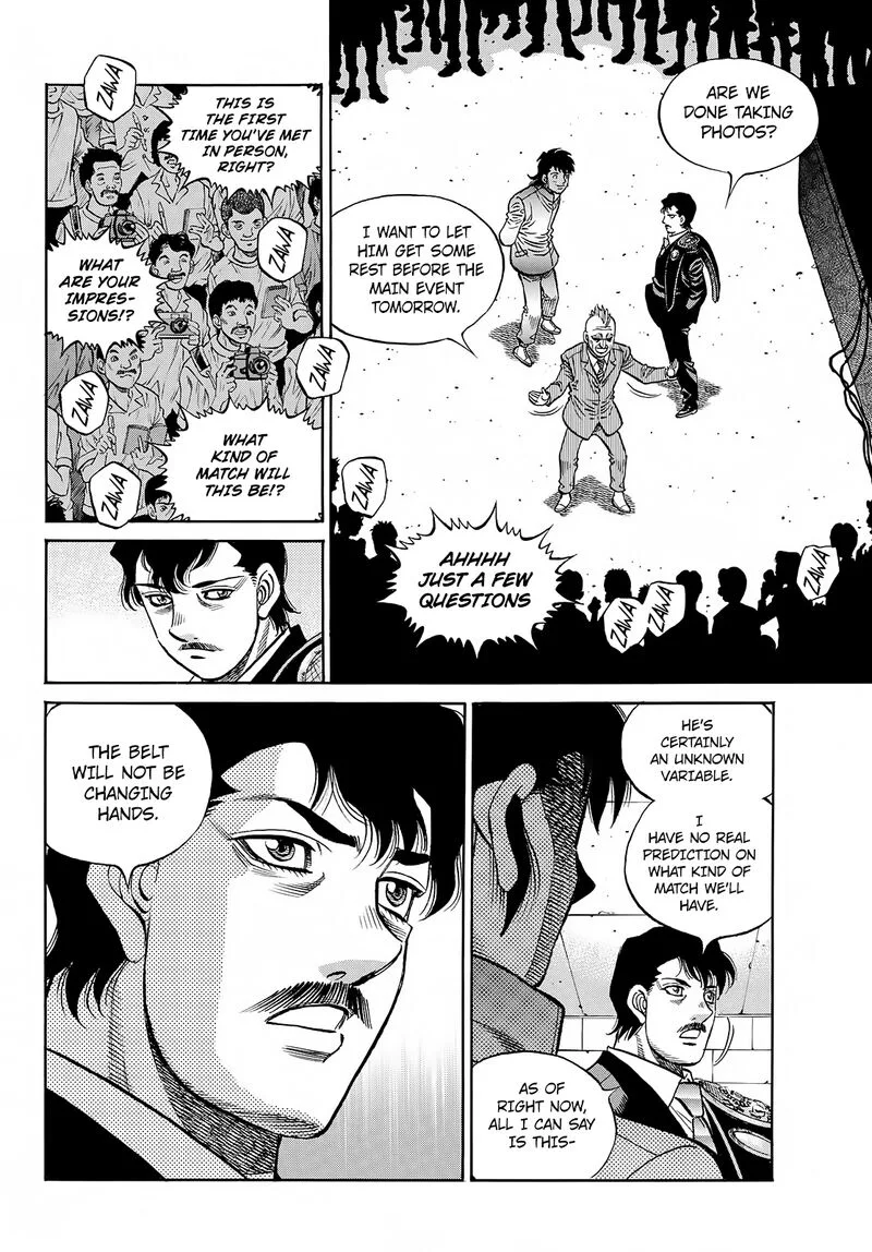 Hajime no Ippo Chapter 1388 page 12