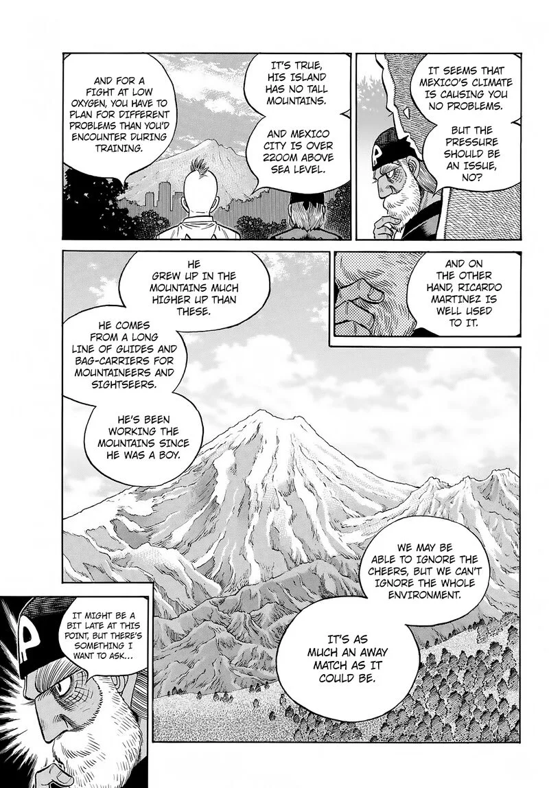 Hajime no Ippo Chapter 1388 page 3