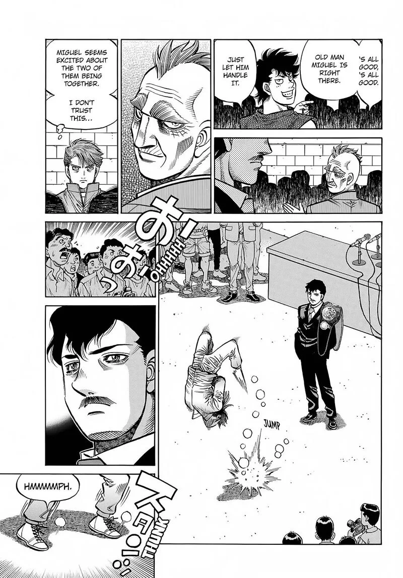Hajime no Ippo Chapter 1389 page 3