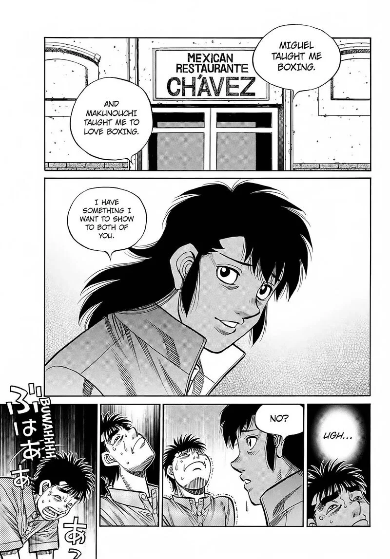 Hajime no Ippo Chapter 1389 page 11
