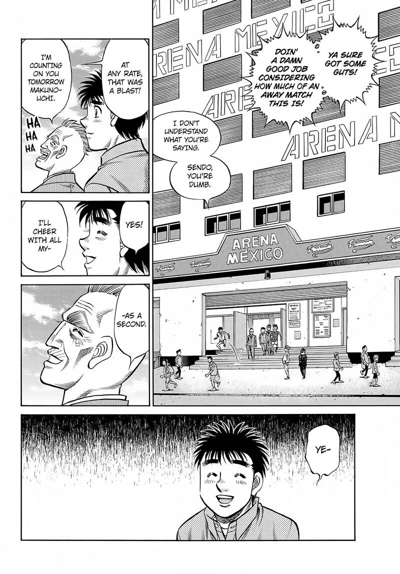 Hajime no Ippo Chapter 1389 page 6
