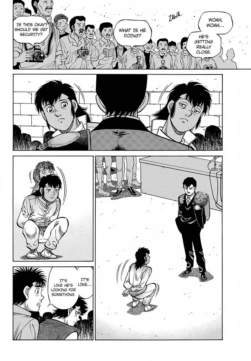 Hajime no Ippo Chapter 1389 page 2