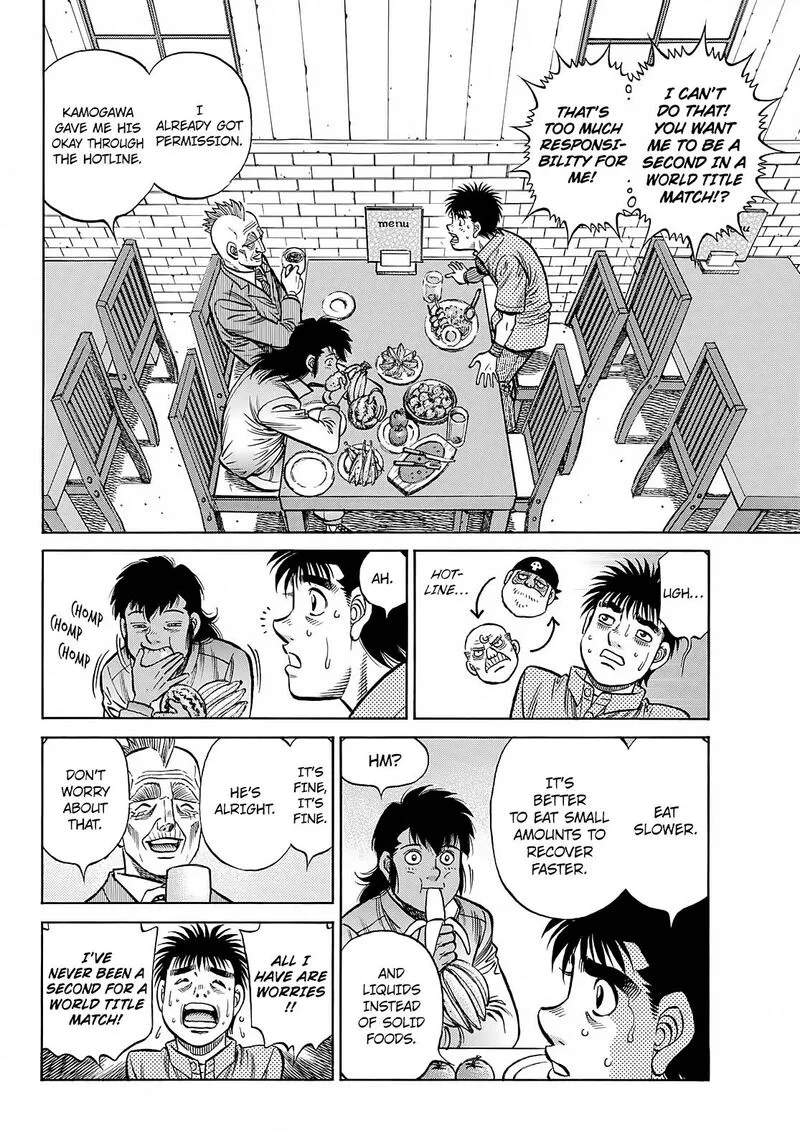 Hajime no Ippo Chapter 1389 page 8