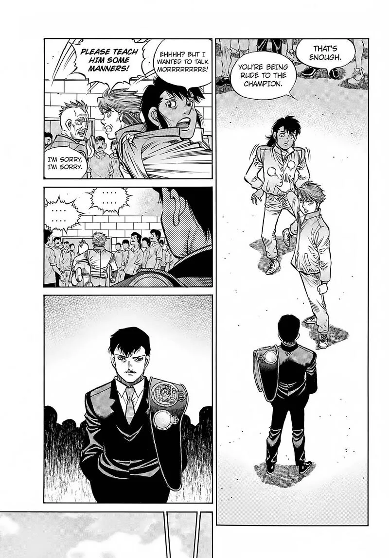 Hajime no Ippo Chapter 1389 page 5