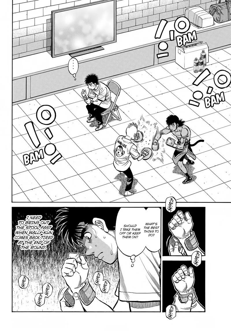 Hajime no Ippo Chapter 1390 page 2