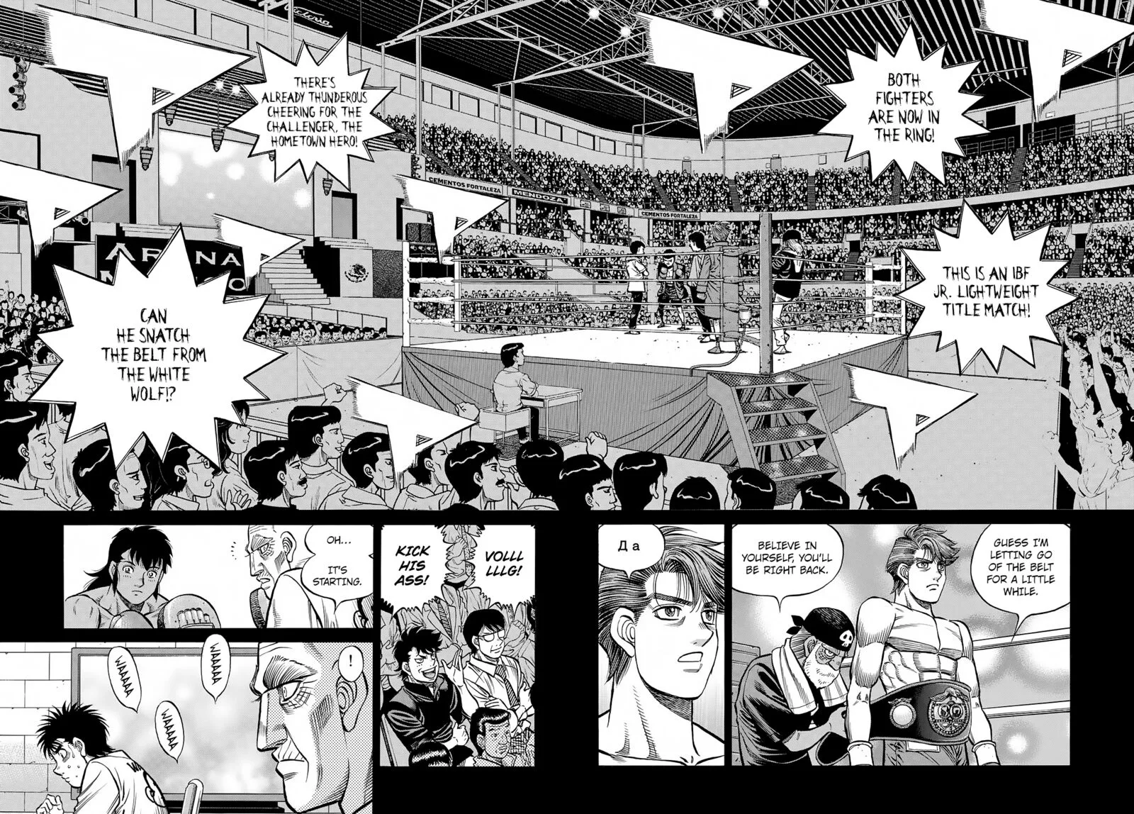 Hajime no Ippo Chapter 1390 page 4