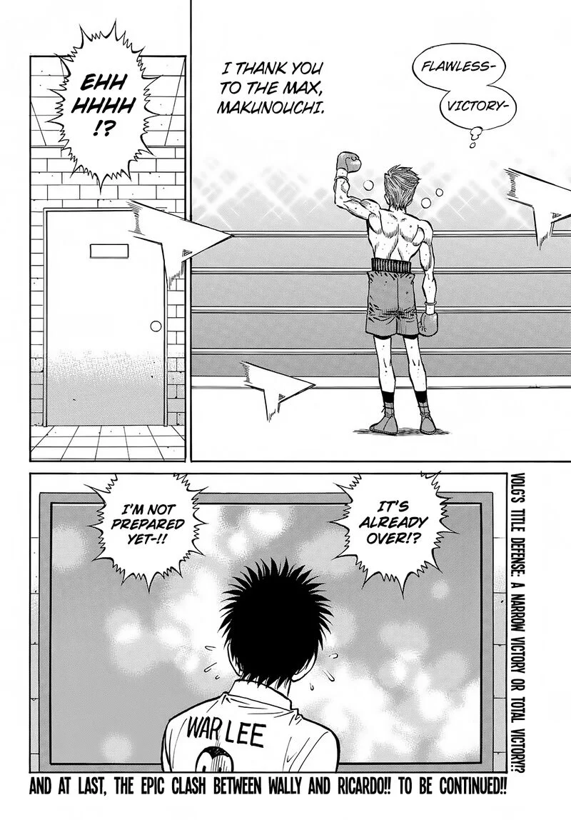 Hajime no Ippo Chapter 1391 page 14