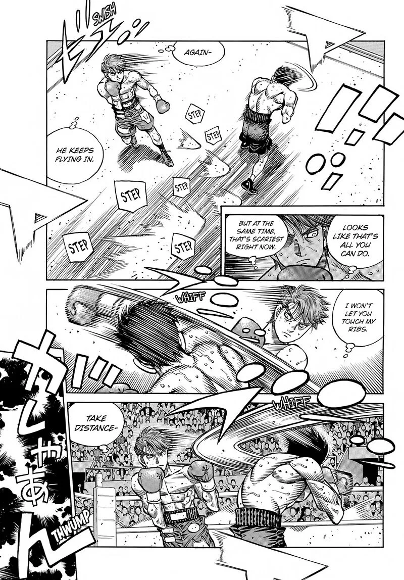 Hajime no Ippo Chapter 1391 page 5