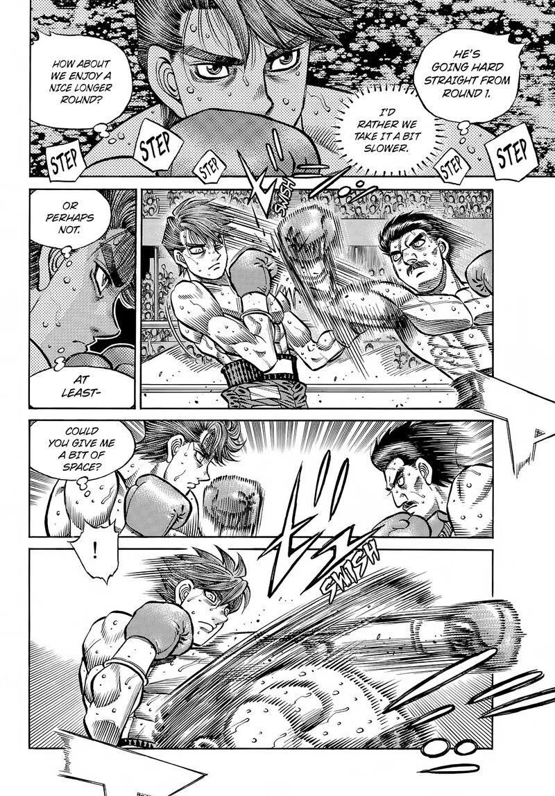 Hajime no Ippo Chapter 1391 page 2