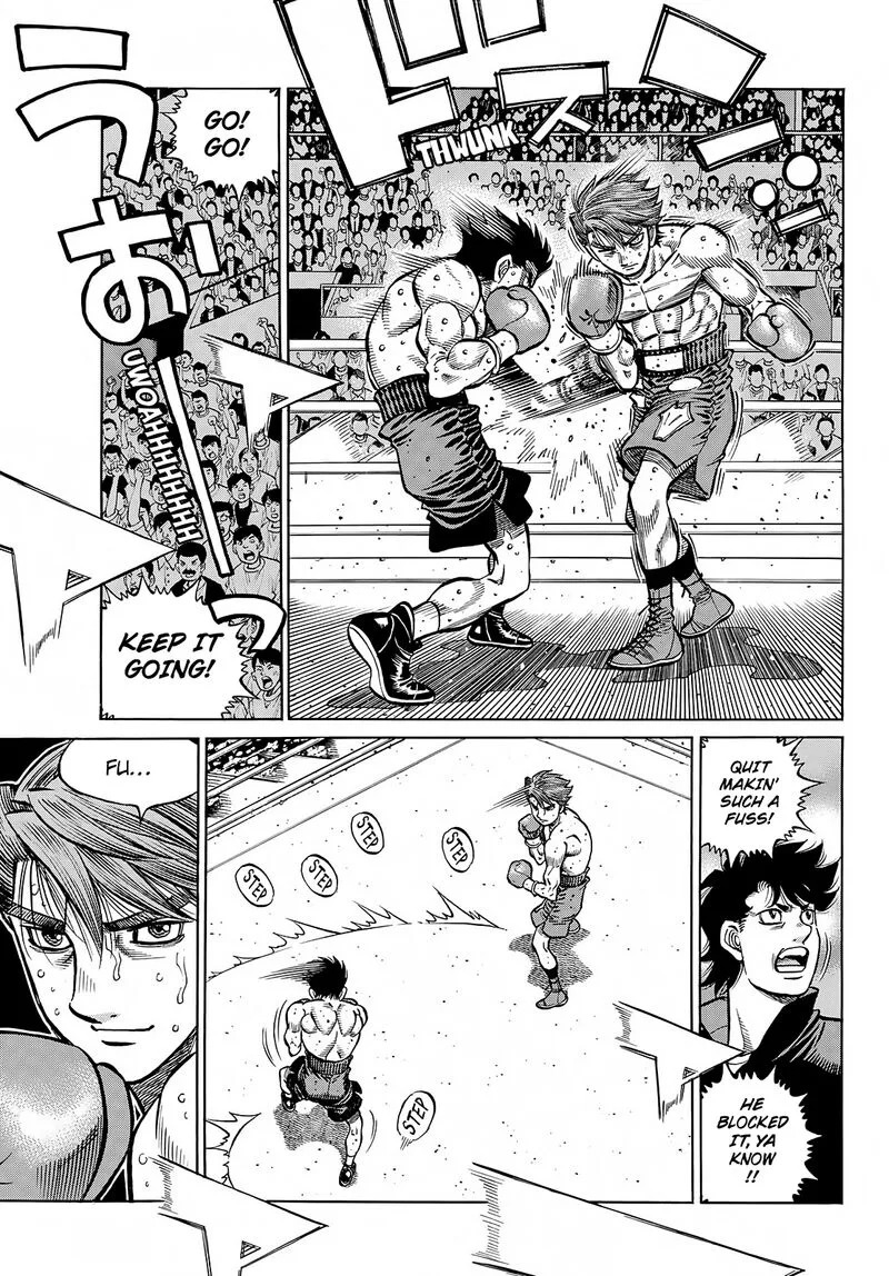 Hajime no Ippo Chapter 1391 page 3