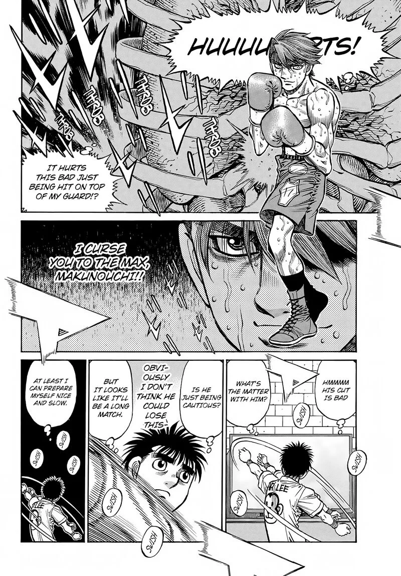 Hajime no Ippo Chapter 1391 page 4