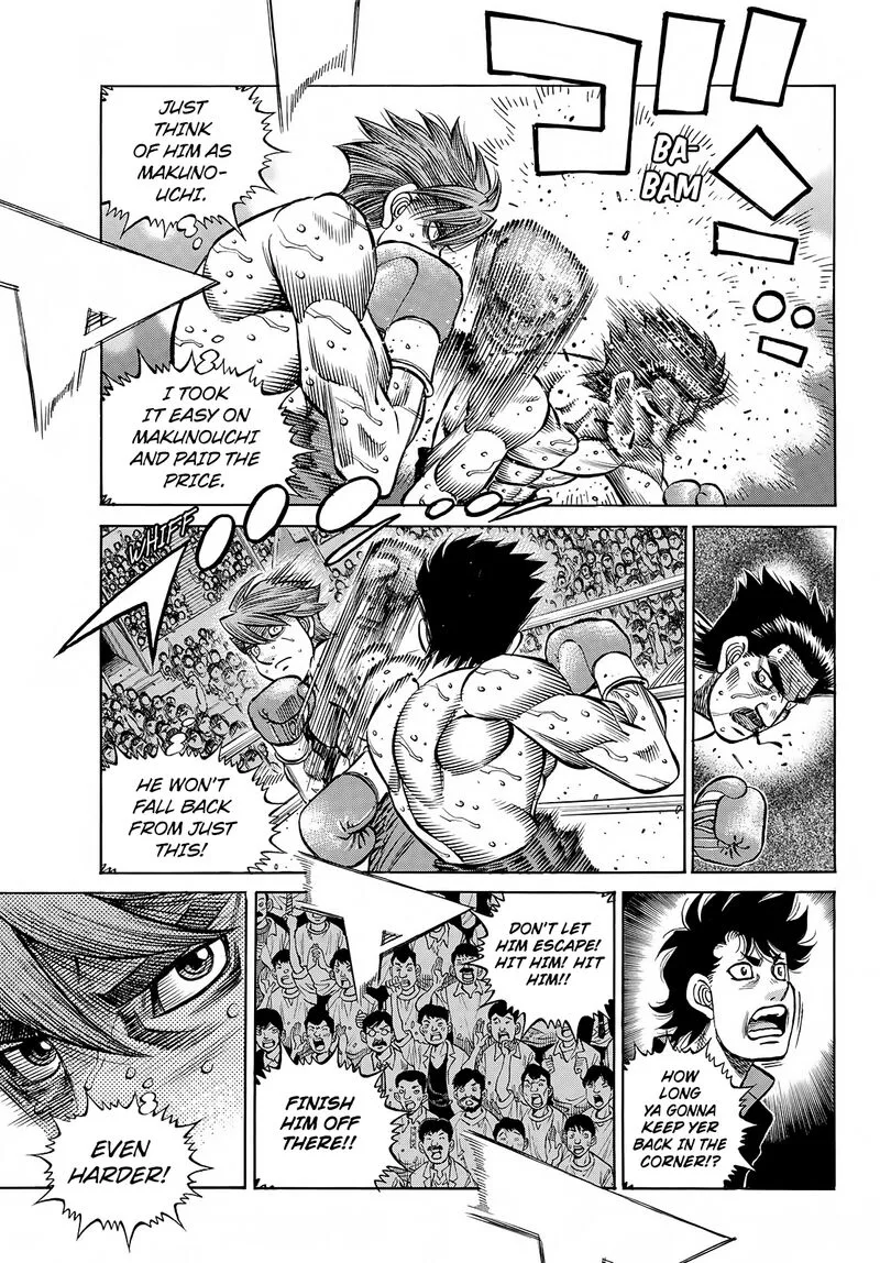Hajime no Ippo Chapter 1391 page 9