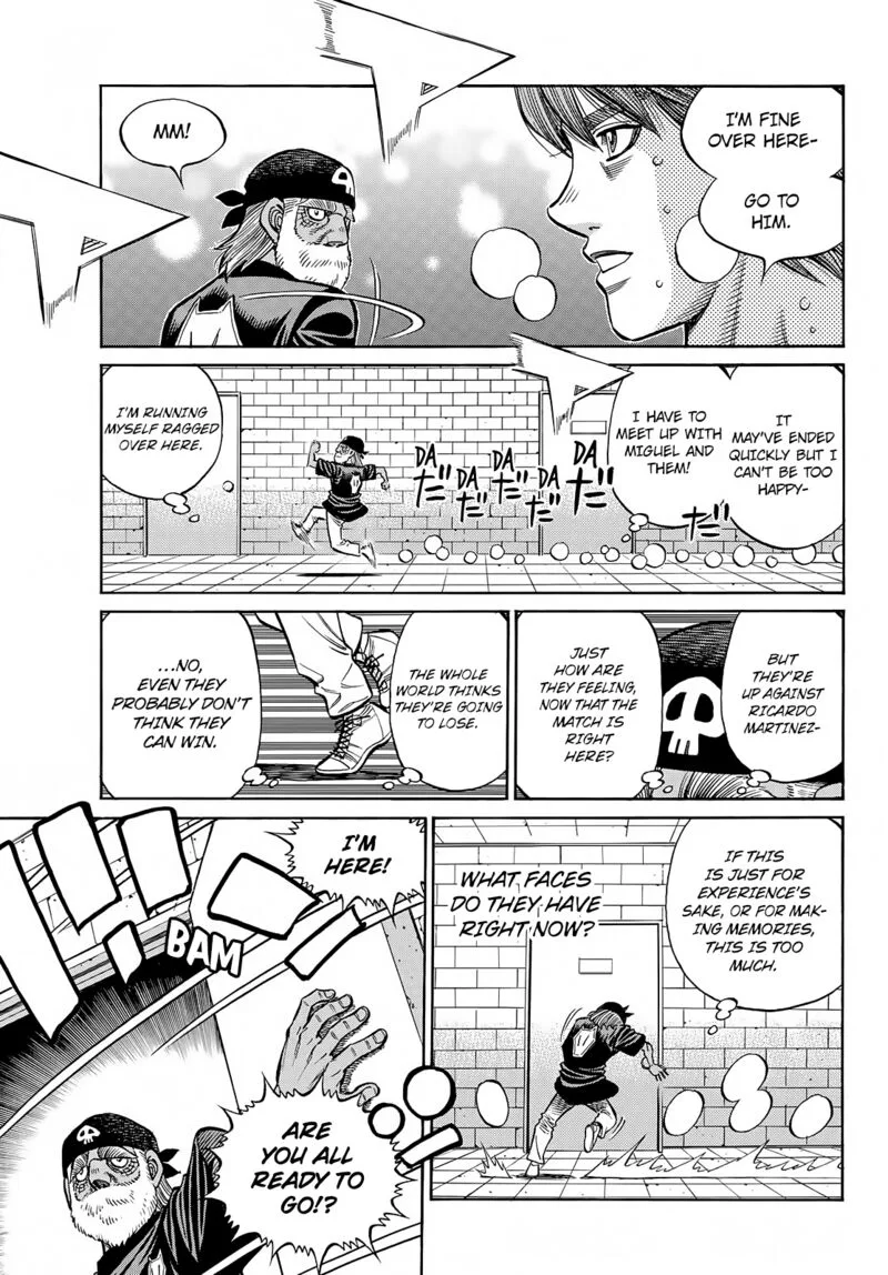 Hajime no Ippo Chapter 1392 page 3