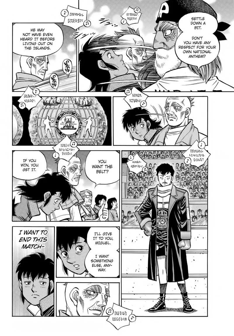 Hajime no Ippo Chapter 1393 page 2