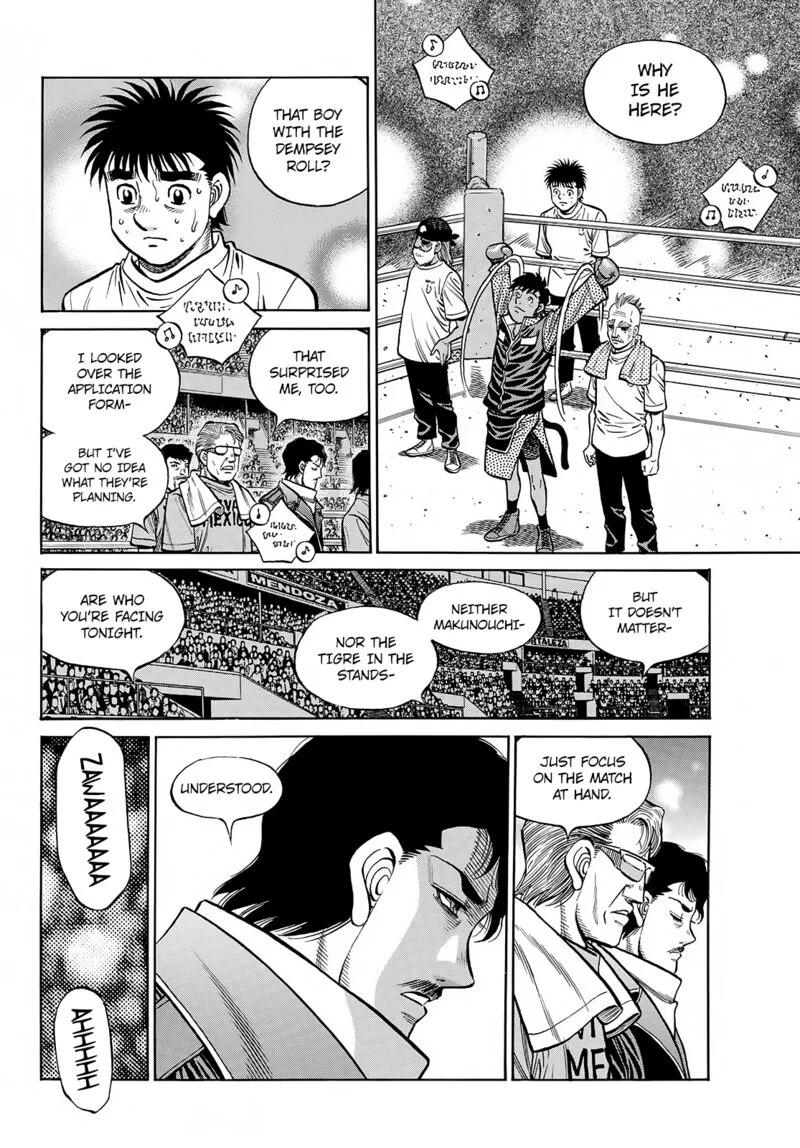 Hajime no Ippo Chapter 1393 page 4