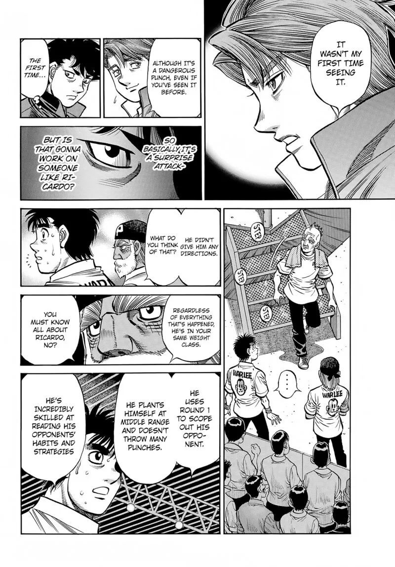 Hajime no Ippo Chapter 1393 page 6