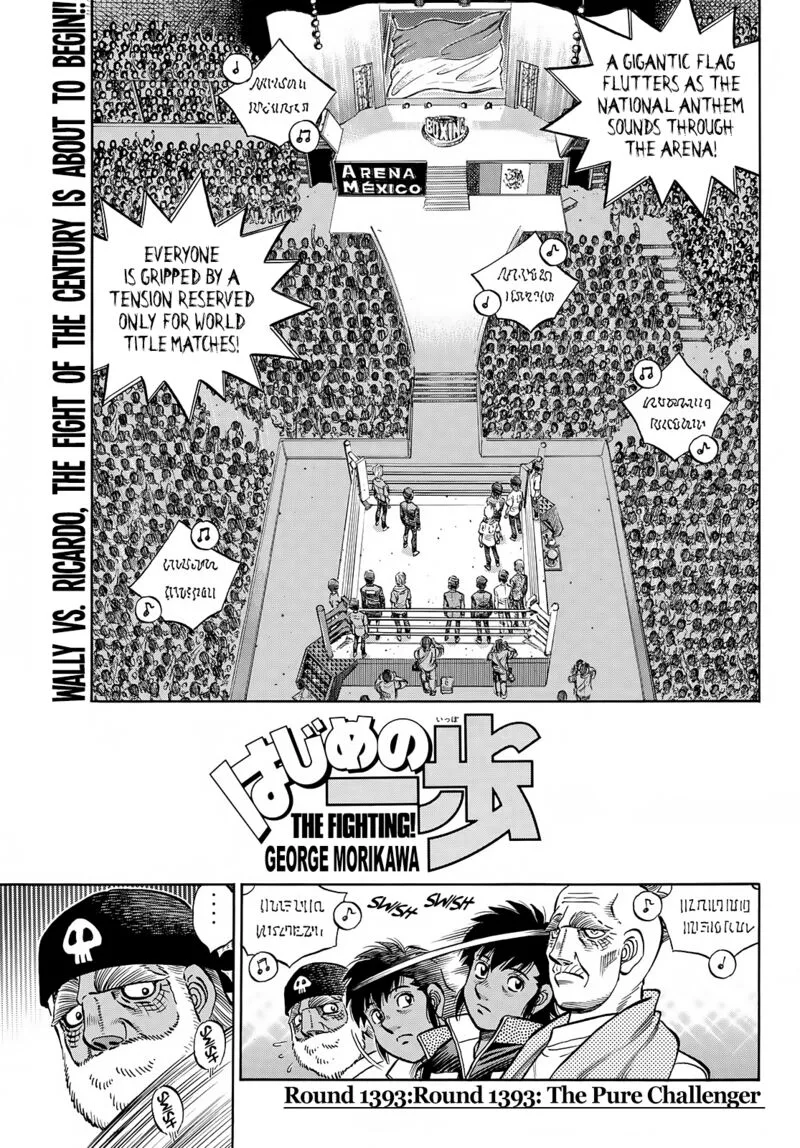 Hajime no Ippo Chapter 1393 page 1