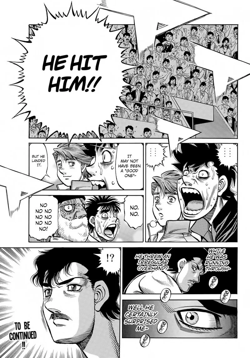 Hajime no Ippo Chapter 1394 page 13