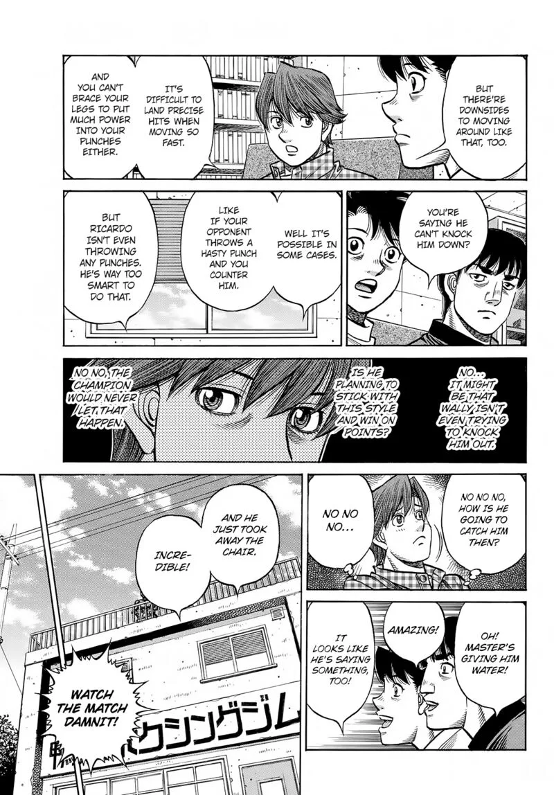Hajime no Ippo Chapter 1396 page 15