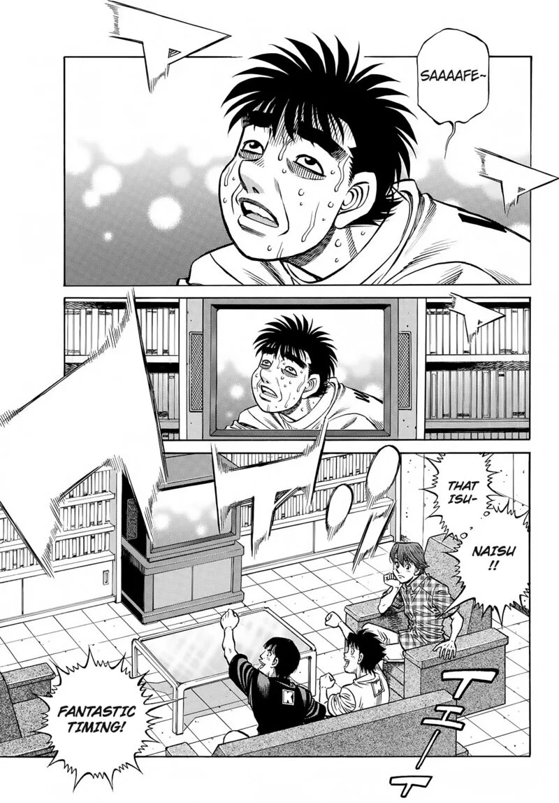 Hajime no Ippo Chapter 1396 page 13