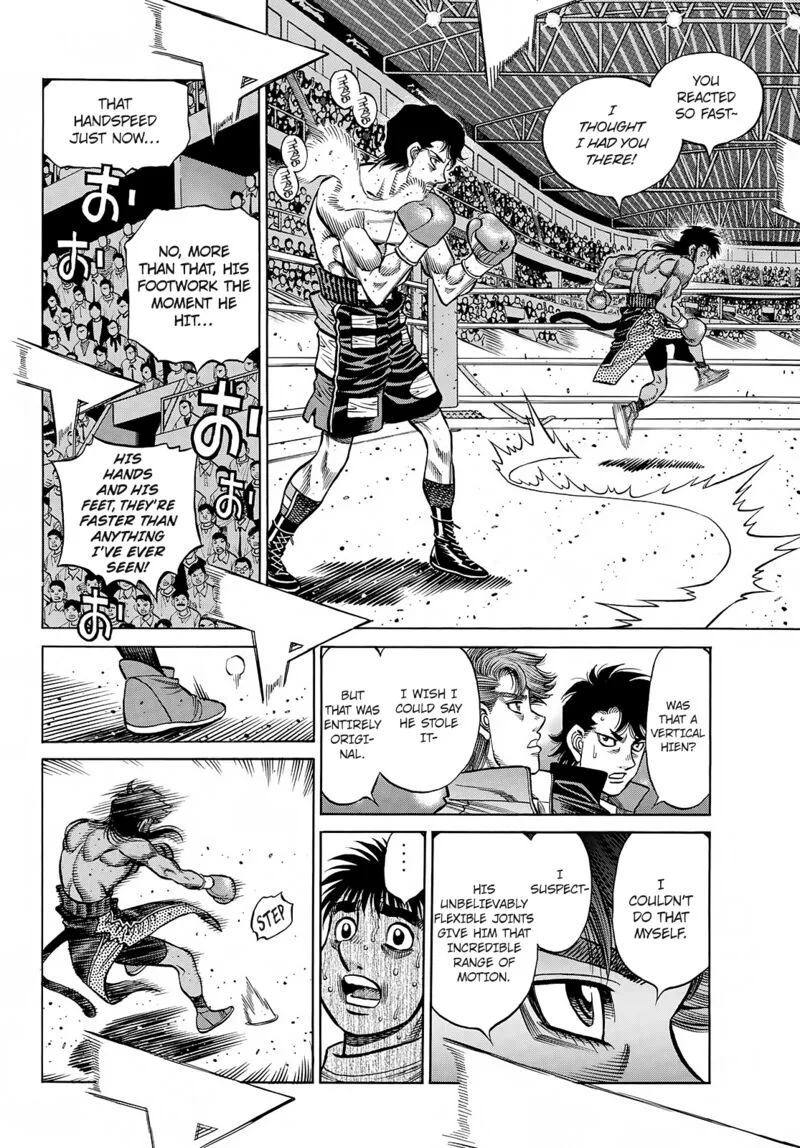 Hajime no Ippo Chapter 1396 page 6