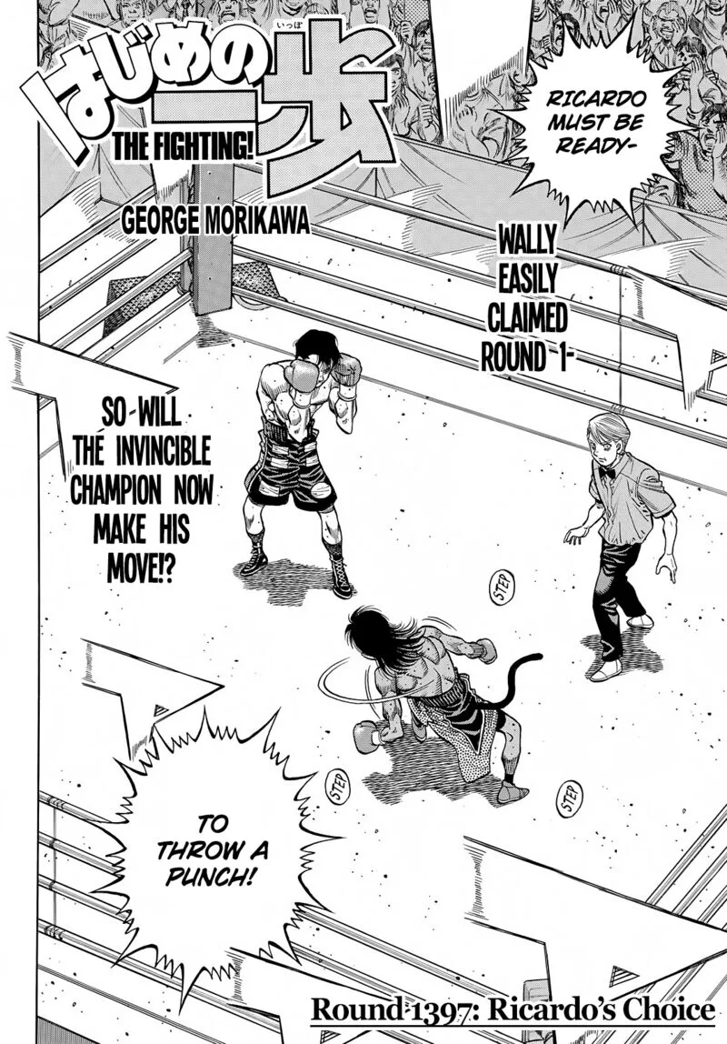 Hajime no Ippo Chapter 1397 page 2