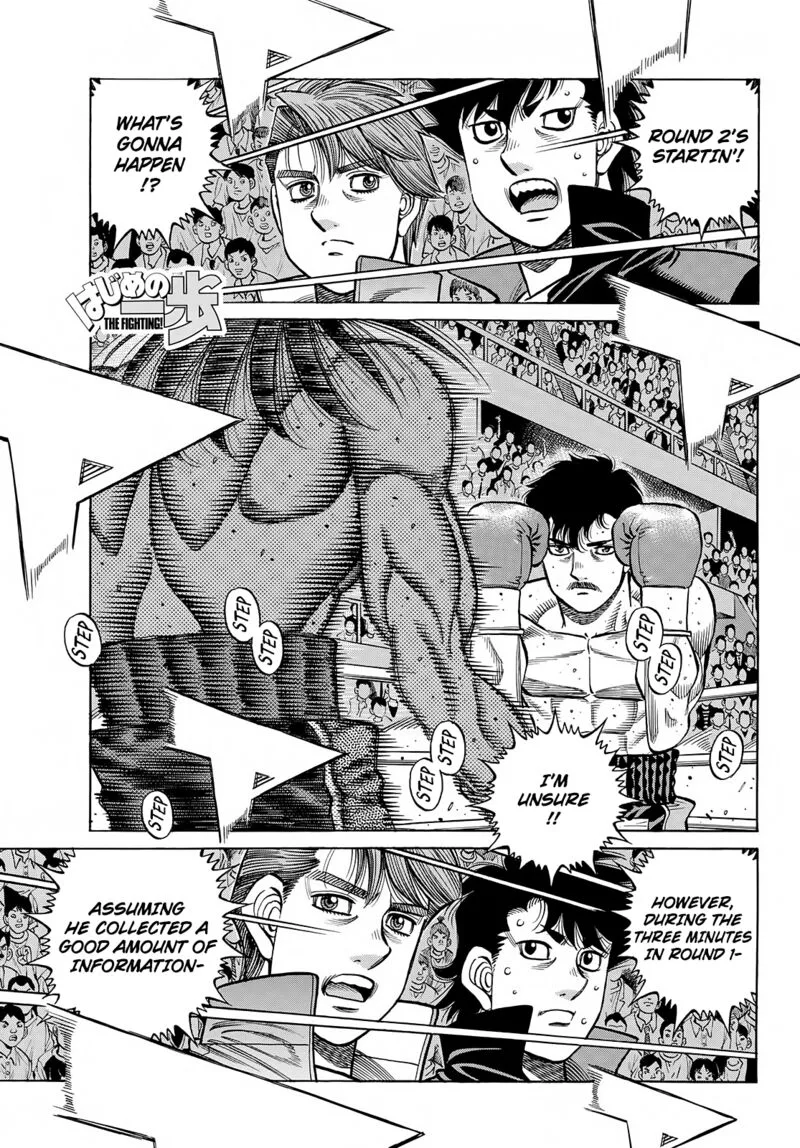Hajime no Ippo Chapter 1397 page 1