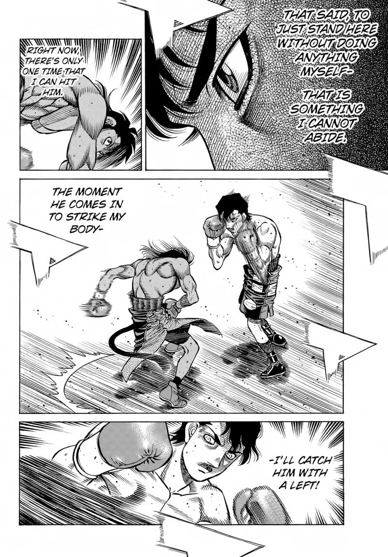 Hajime no Ippo Chapter 1399 page 4