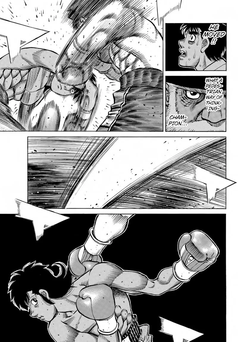 Hajime no Ippo Chapter 1399 page 5