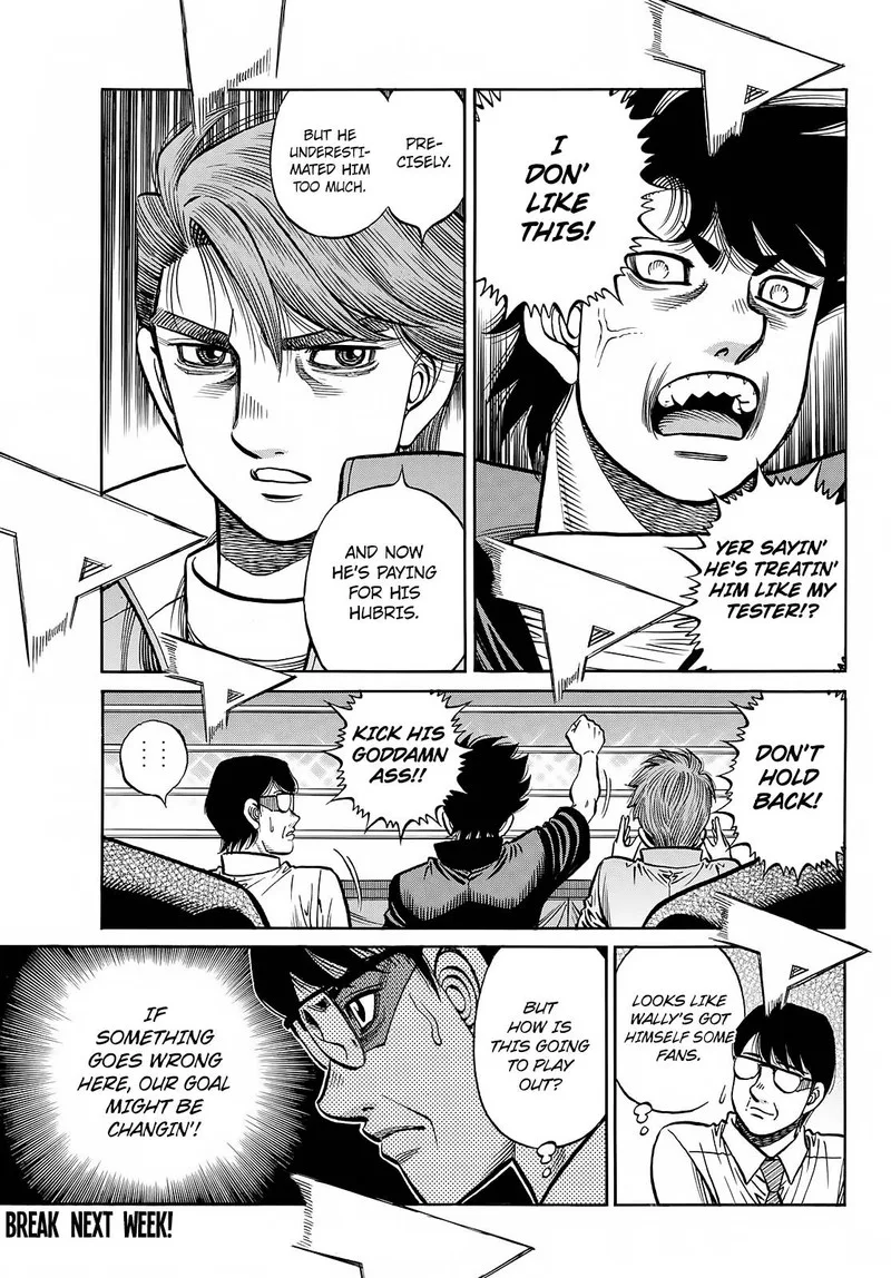 Hajime no Ippo Chapter 1401 page 13