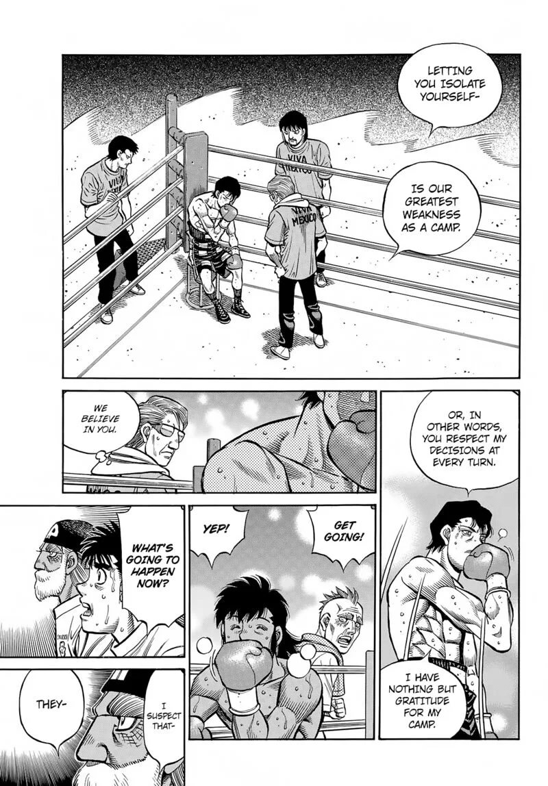 Hajime no Ippo Chapter 1402 page 11