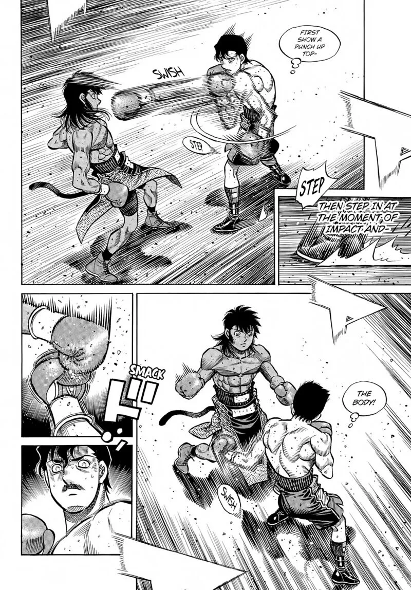 Hajime no Ippo Chapter 1402 page 4