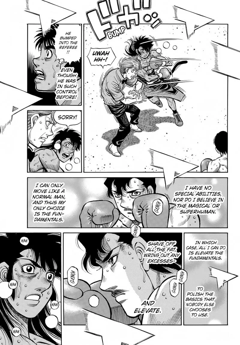 Hajime no Ippo Chapter 1403 page 7