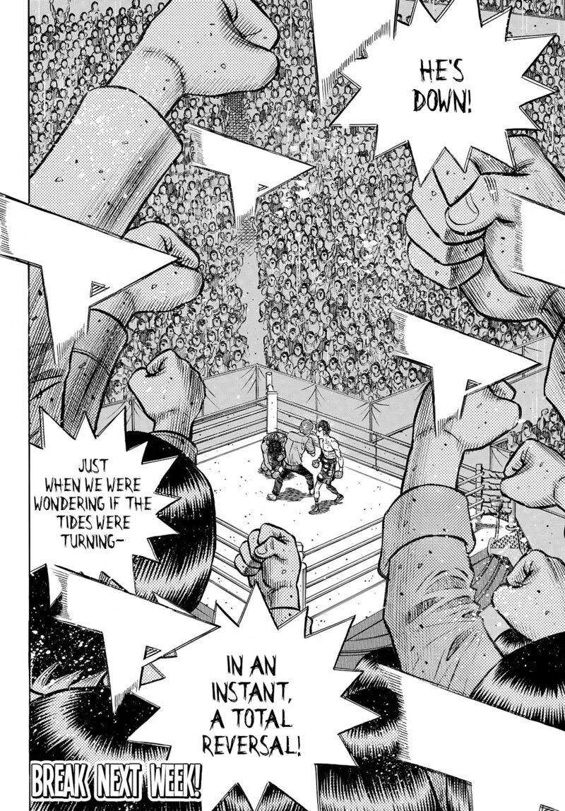 Hajime no Ippo Chapter 1403 page 17