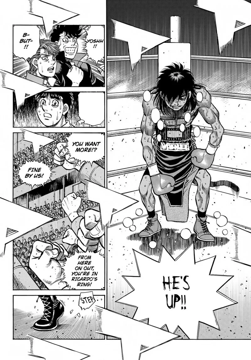 Hajime no Ippo Chapter 1404 page 4