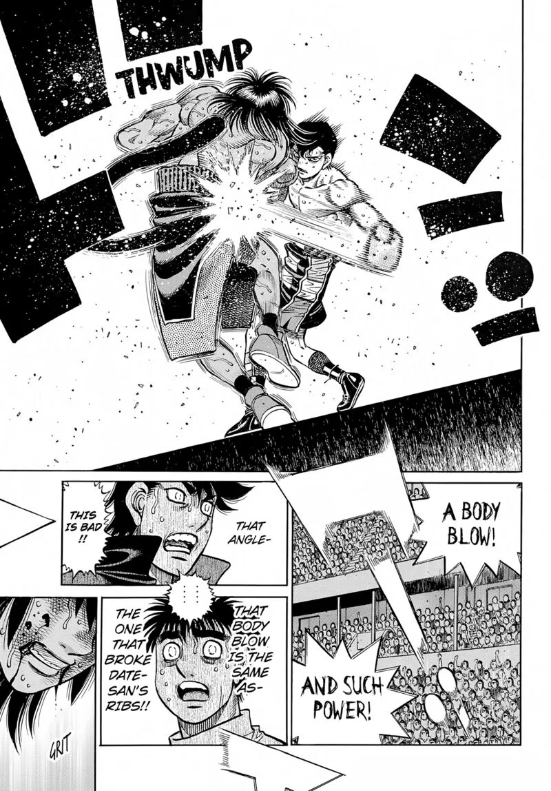 Hajime no Ippo Chapter 1405 page 7